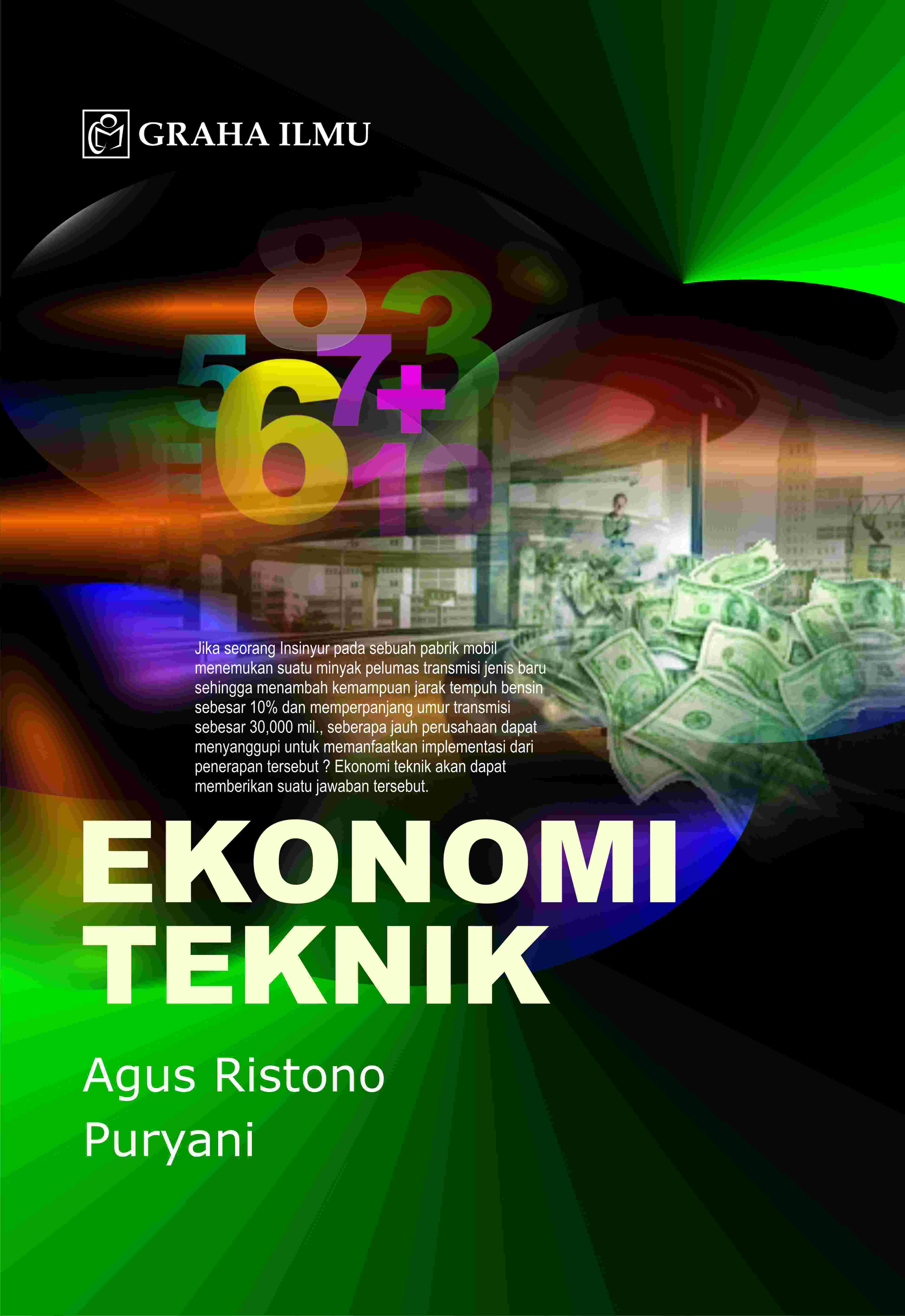 Sampul buku Ekonomi Teknik